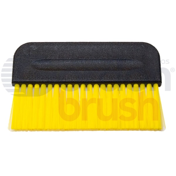 3-1/2x3/8 .010 Static Dissipative Nylon Bristle Short Handle Brush, PK6